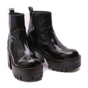 Jeffrey Campbell Quavo 2 Women Platform Lug Boots